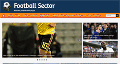 Desktop Screenshot of footballsector.com