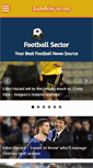 Mobile Screenshot of footballsector.com